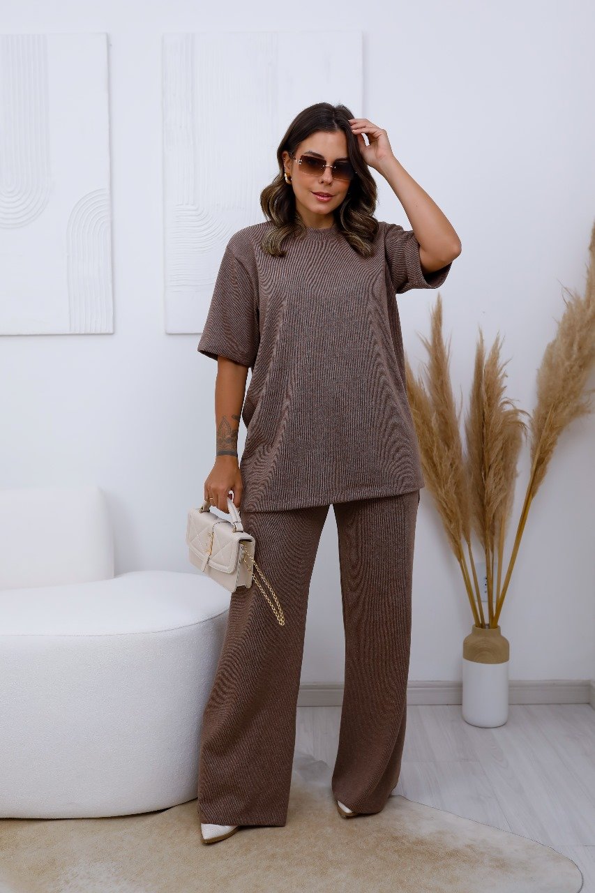 Conjunto de Tricô Marajó Virginia