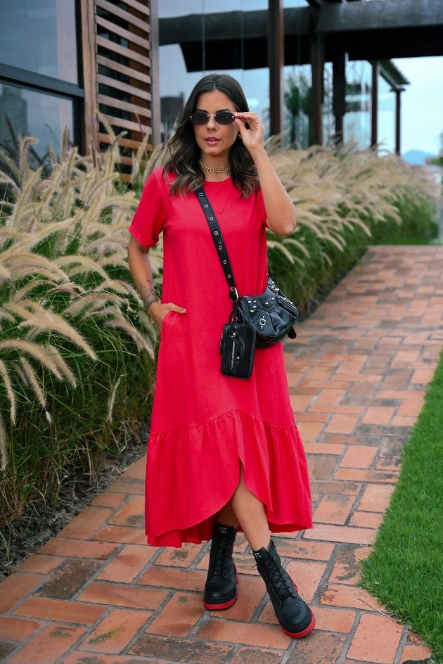 Vestido Midi Básico Samantha