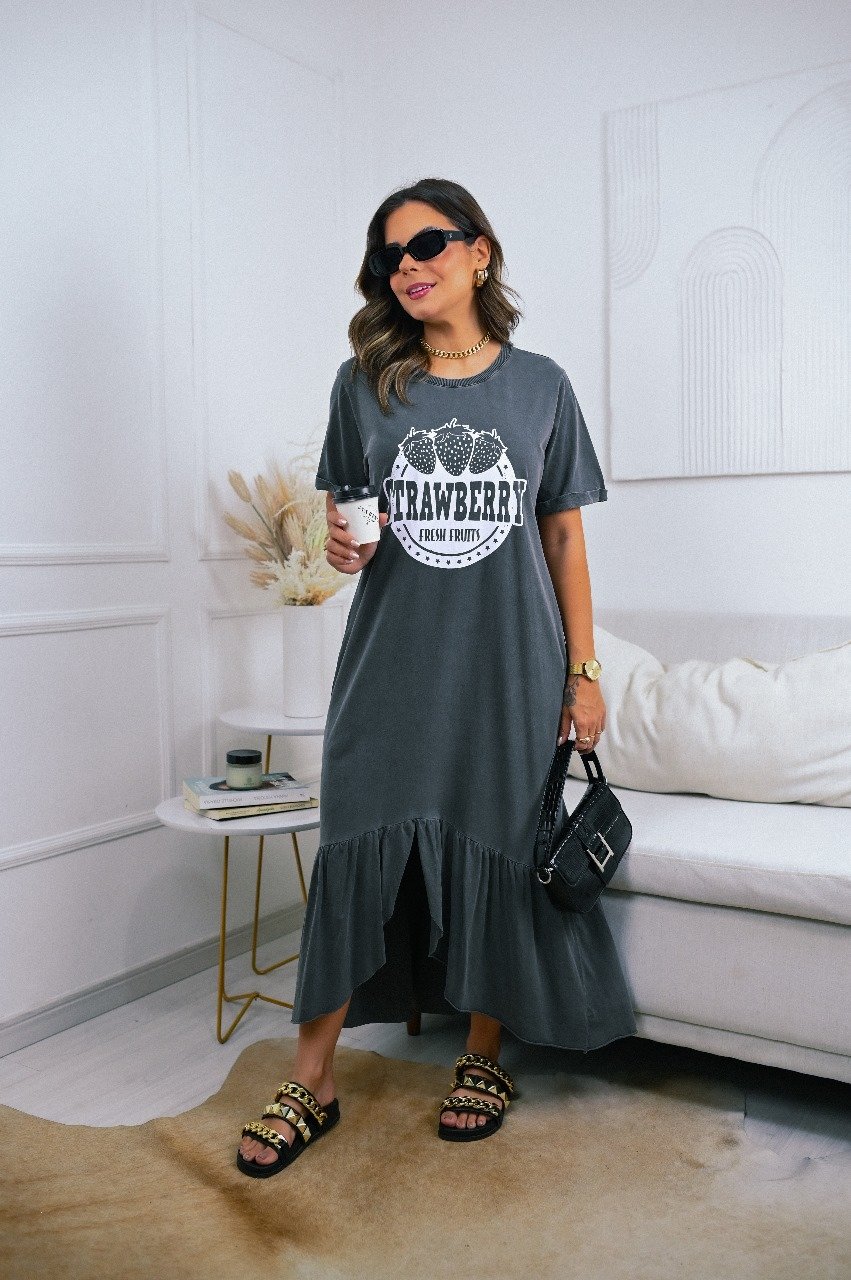 Vestido midi Isabela