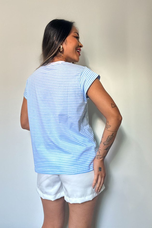 Blusa listra Maya