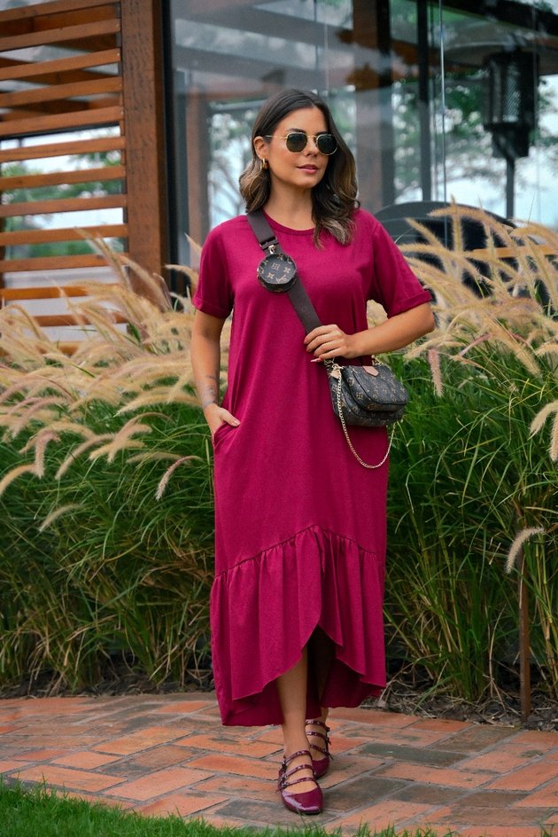 Vestido Midi Básico Samantha