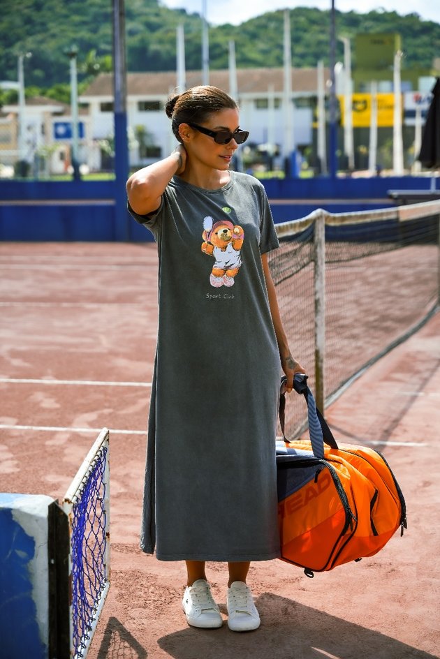 Vestido Midi Urso Tenis