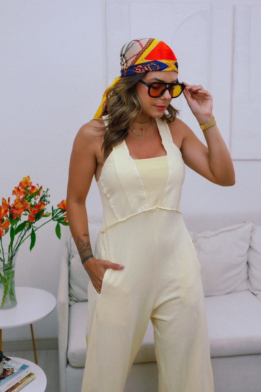 Macacão Jardineira Bella