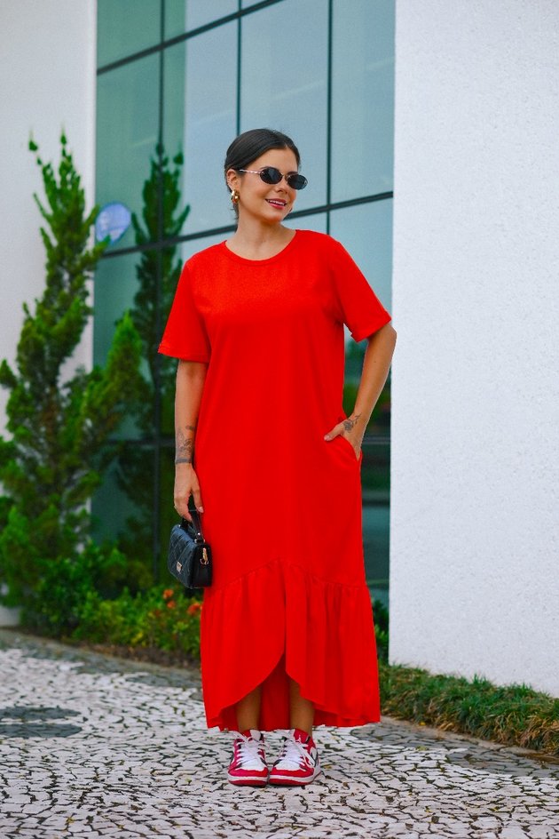 Vestido Midi Básico Samantha