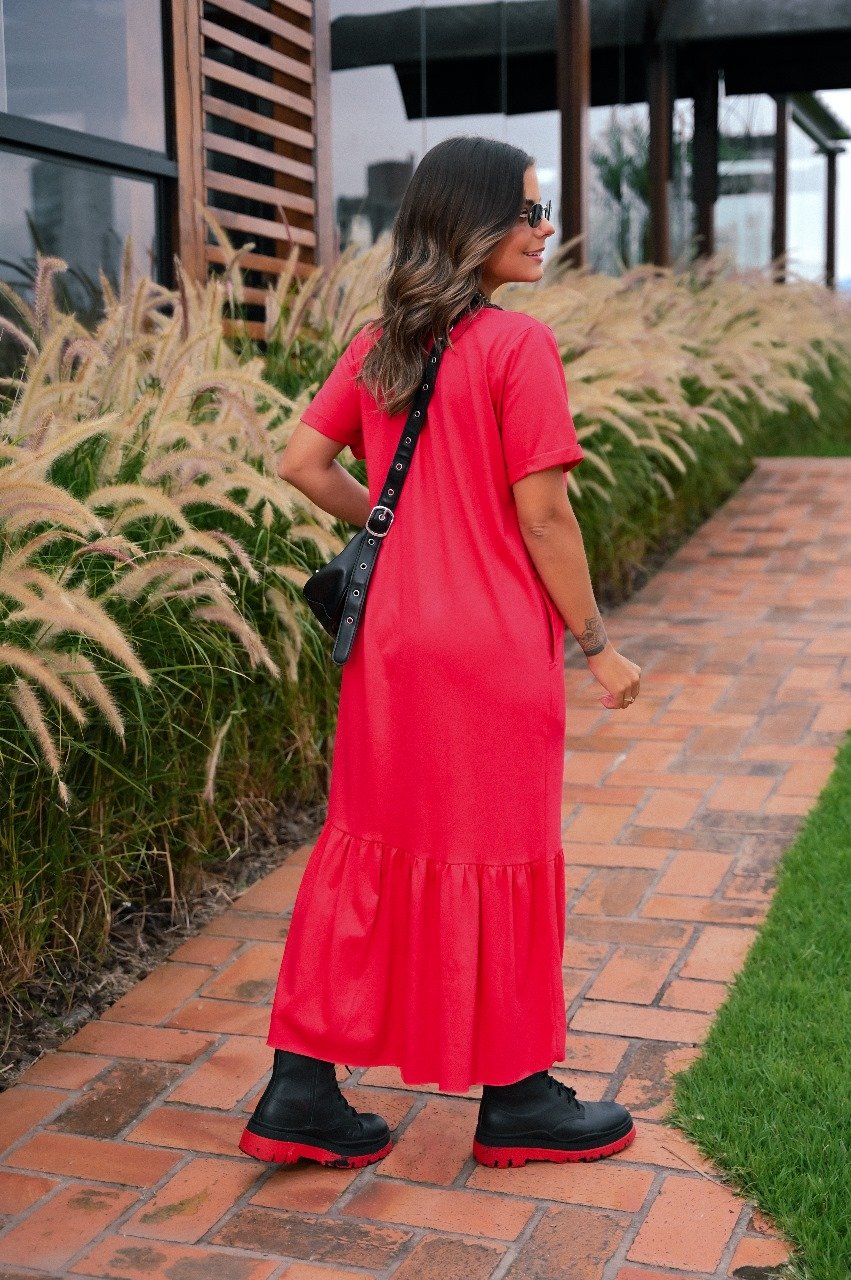 Vestido Midi Básico Samantha