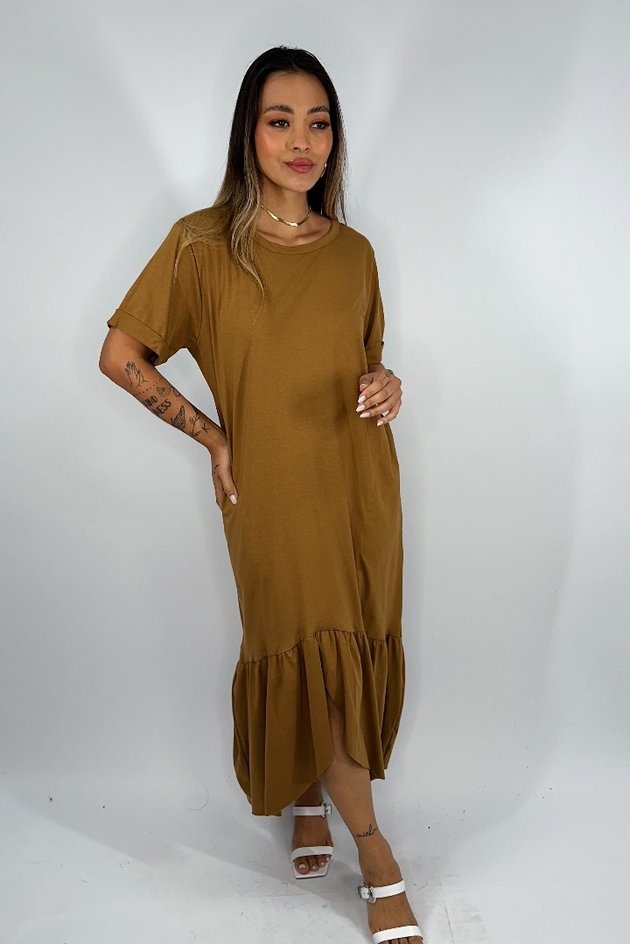 Vestido Midi Básico Samantha