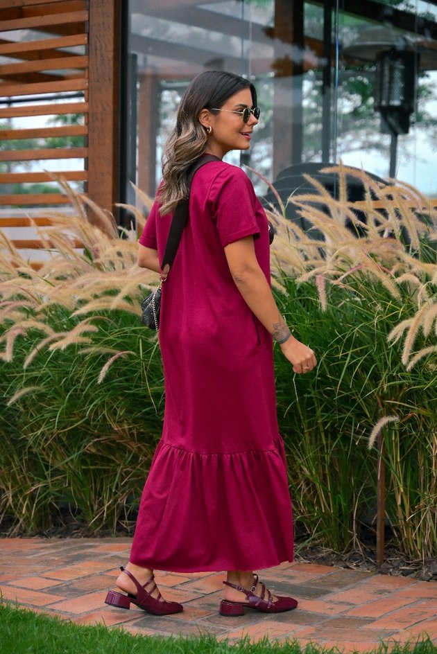 Vestido Midi Básico Samantha