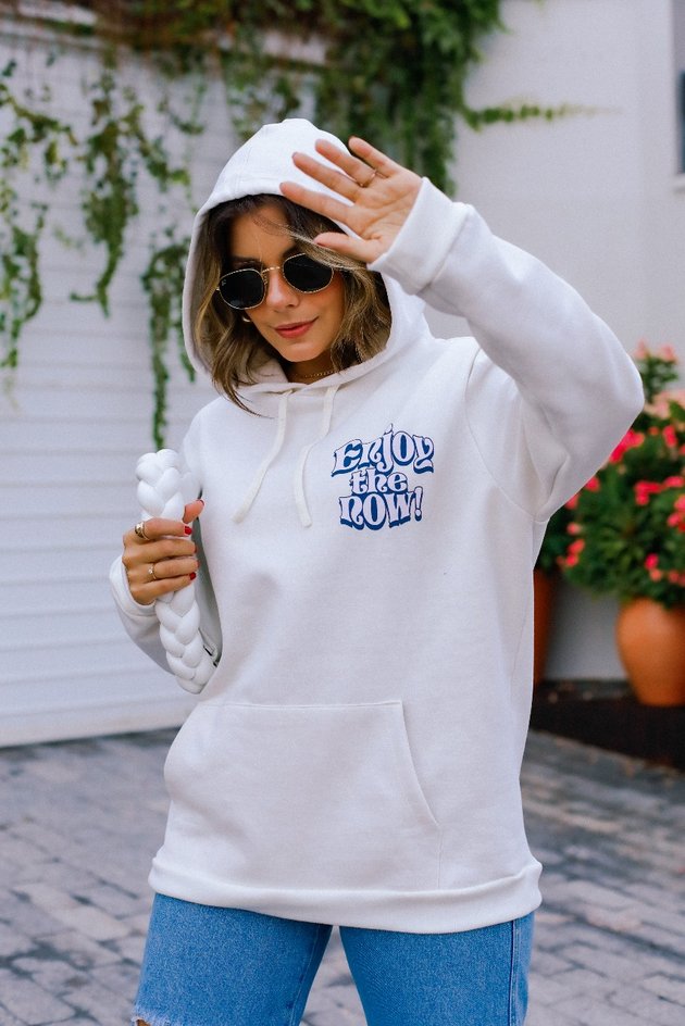 Blusão Moletom Capuz Enjoy The Now