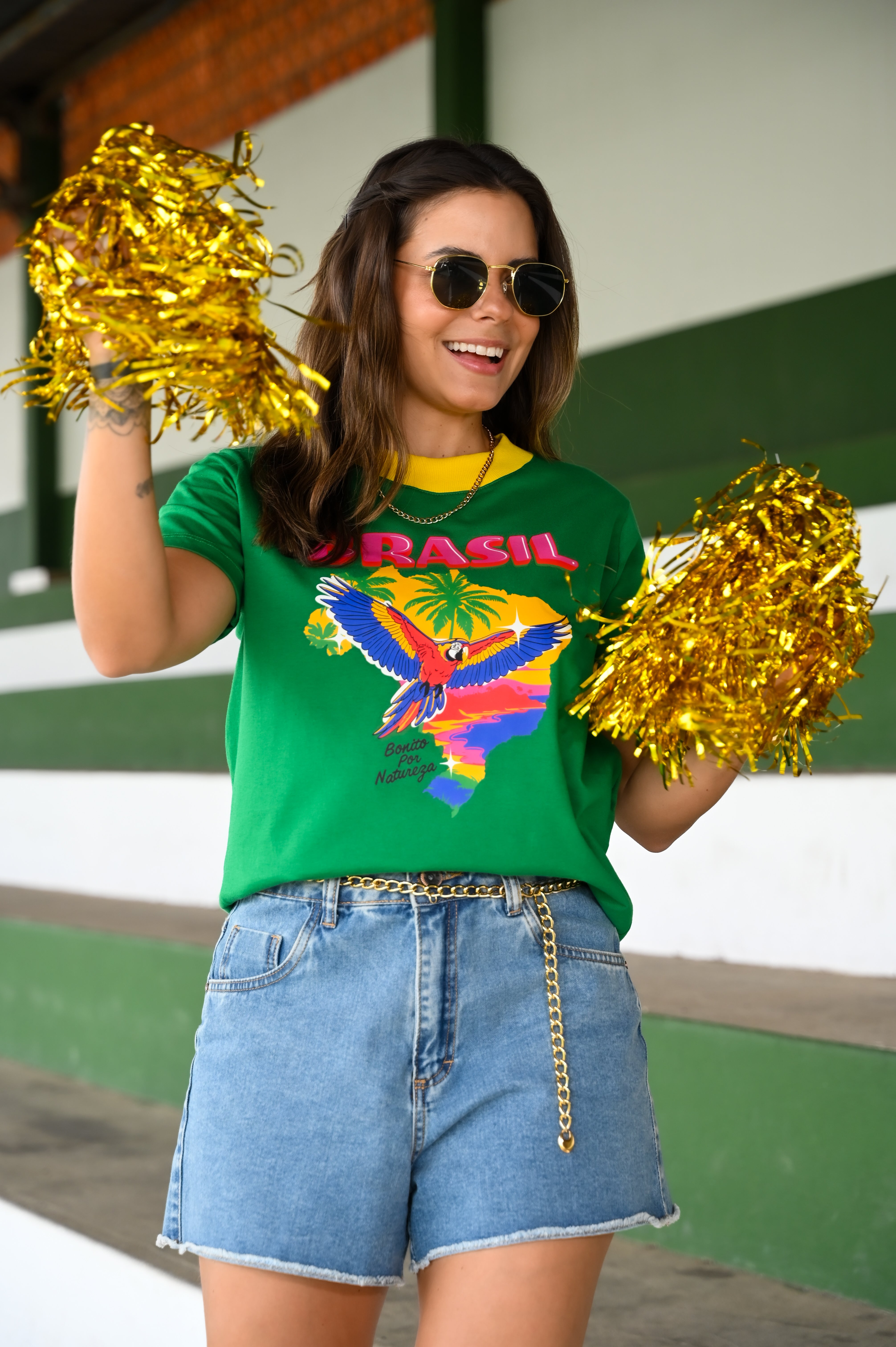 T-shirt Brasil Natureza