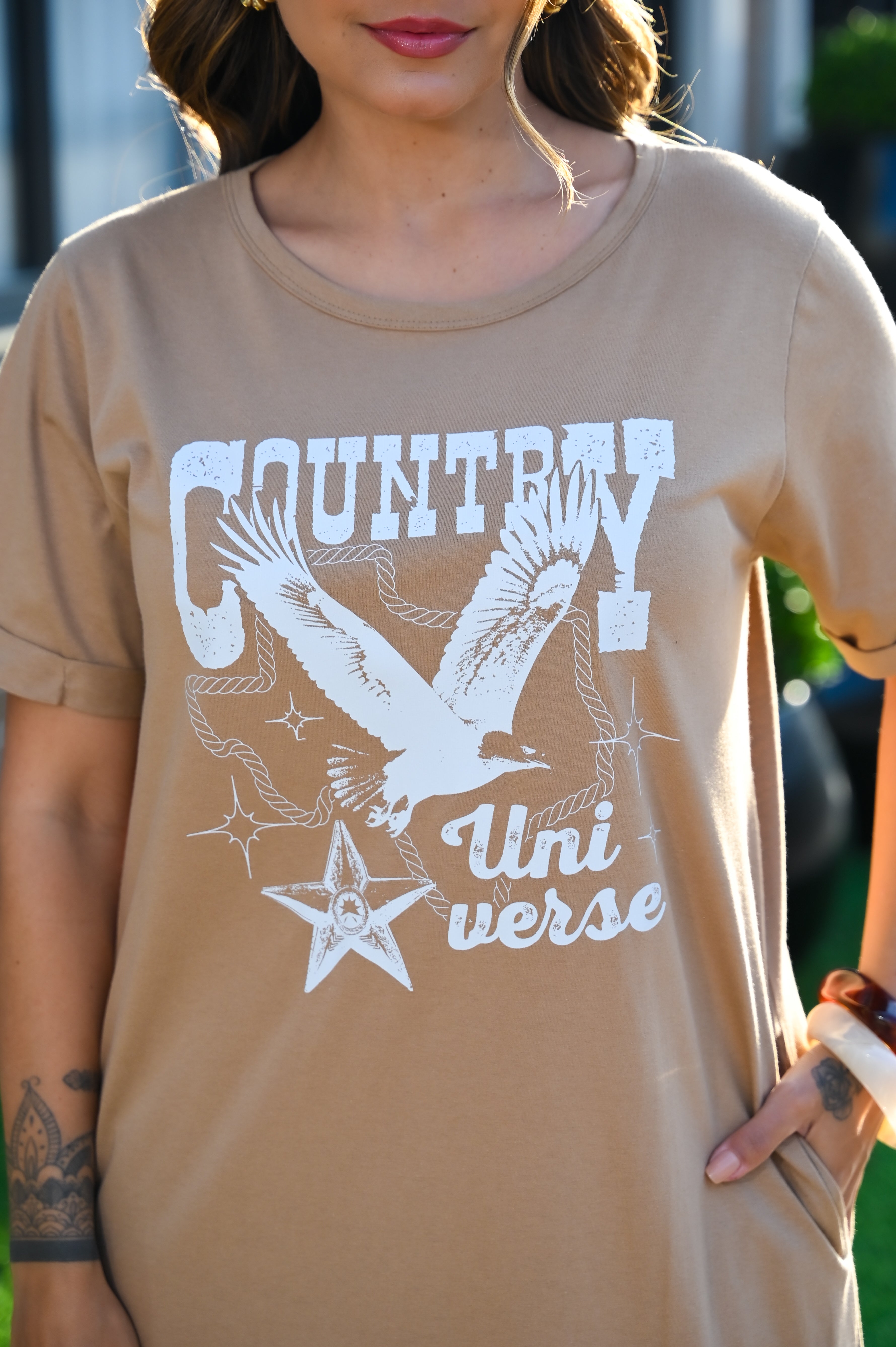 Vestido Algodão Eagle Country