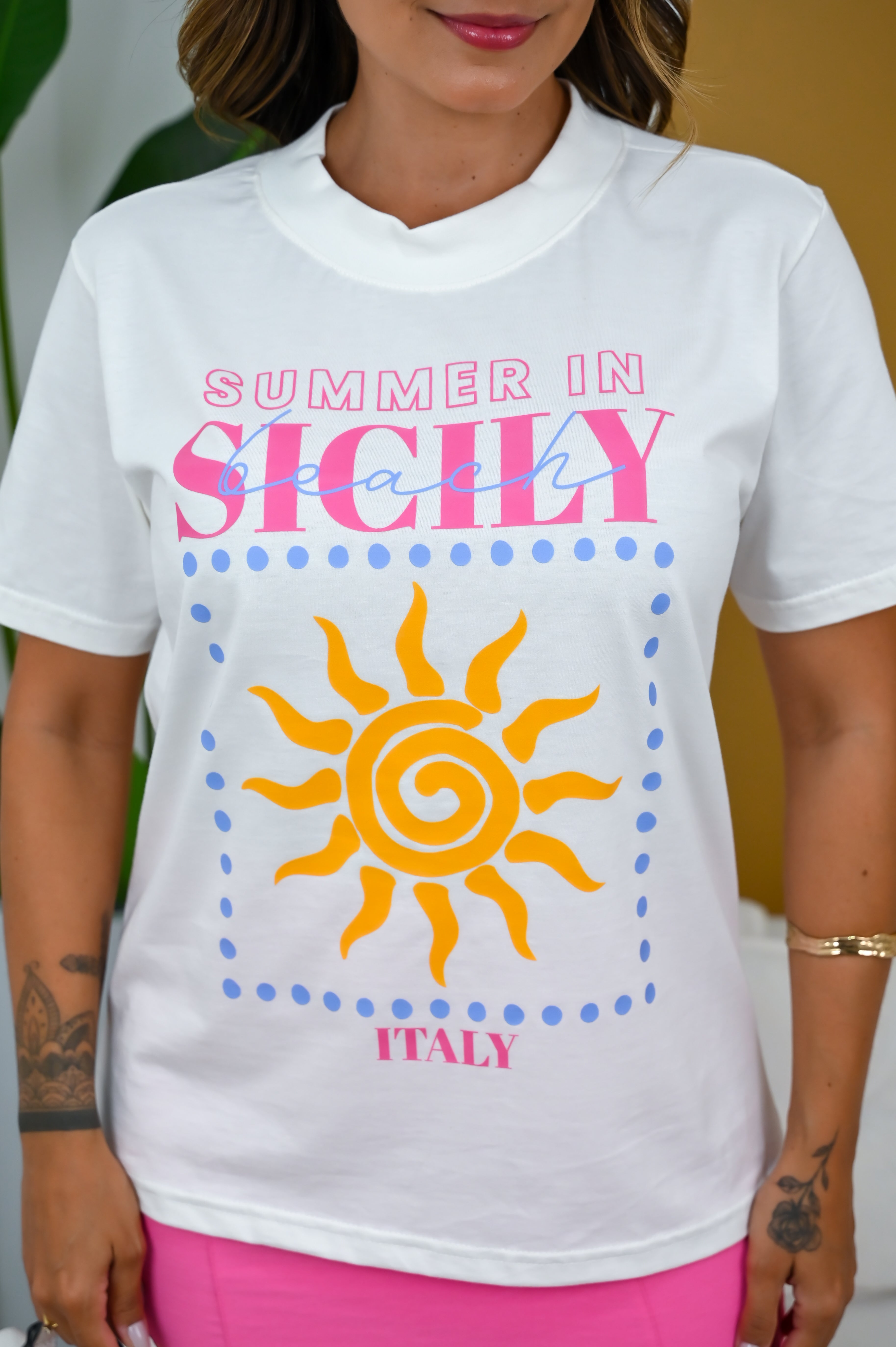 Blusa meia malha Sicily