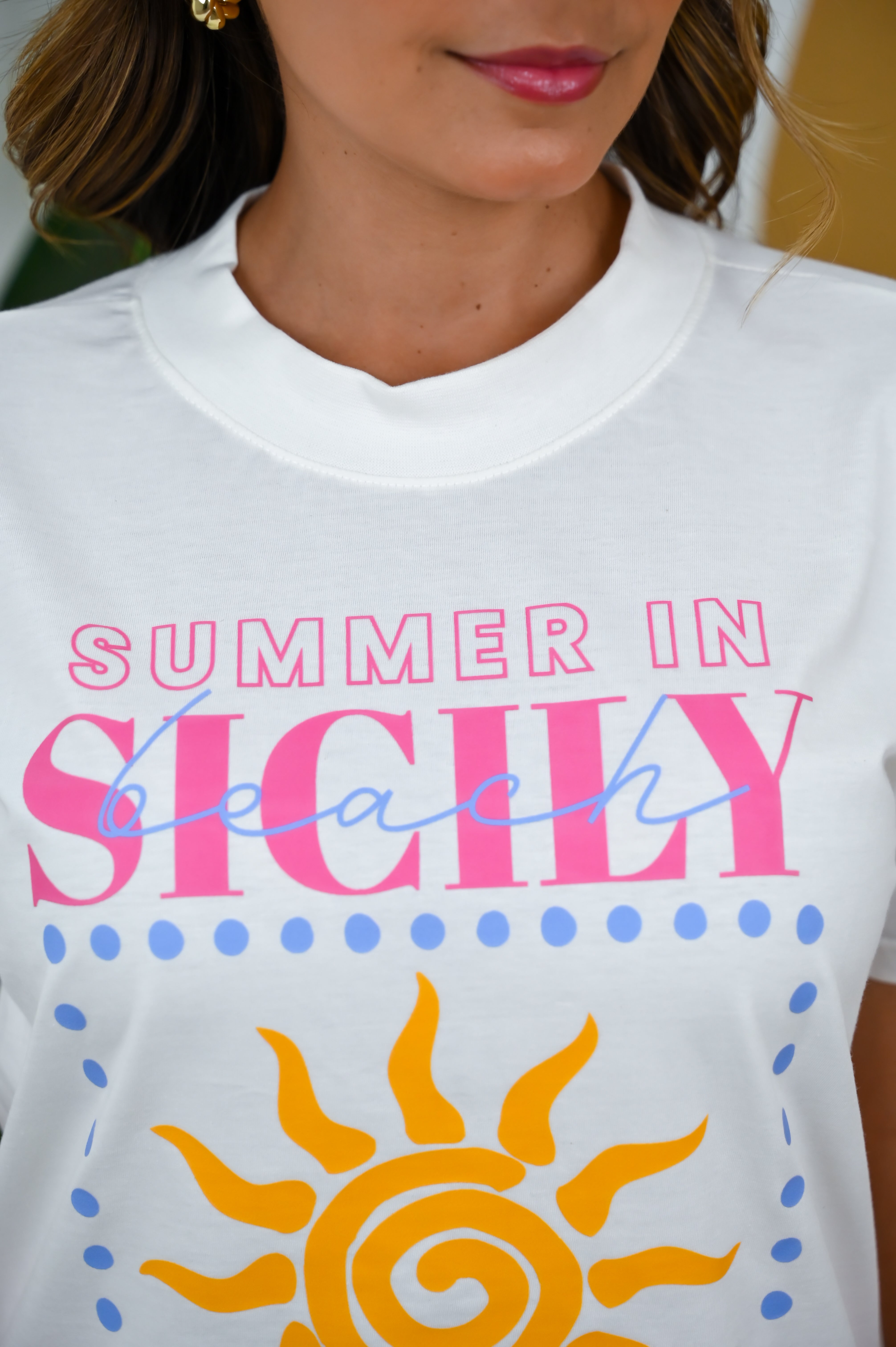 Blusa meia malha Sicily