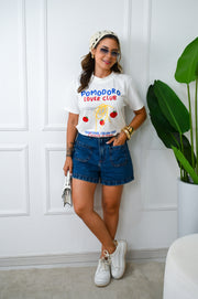 Blusa meia malha Pomodoro