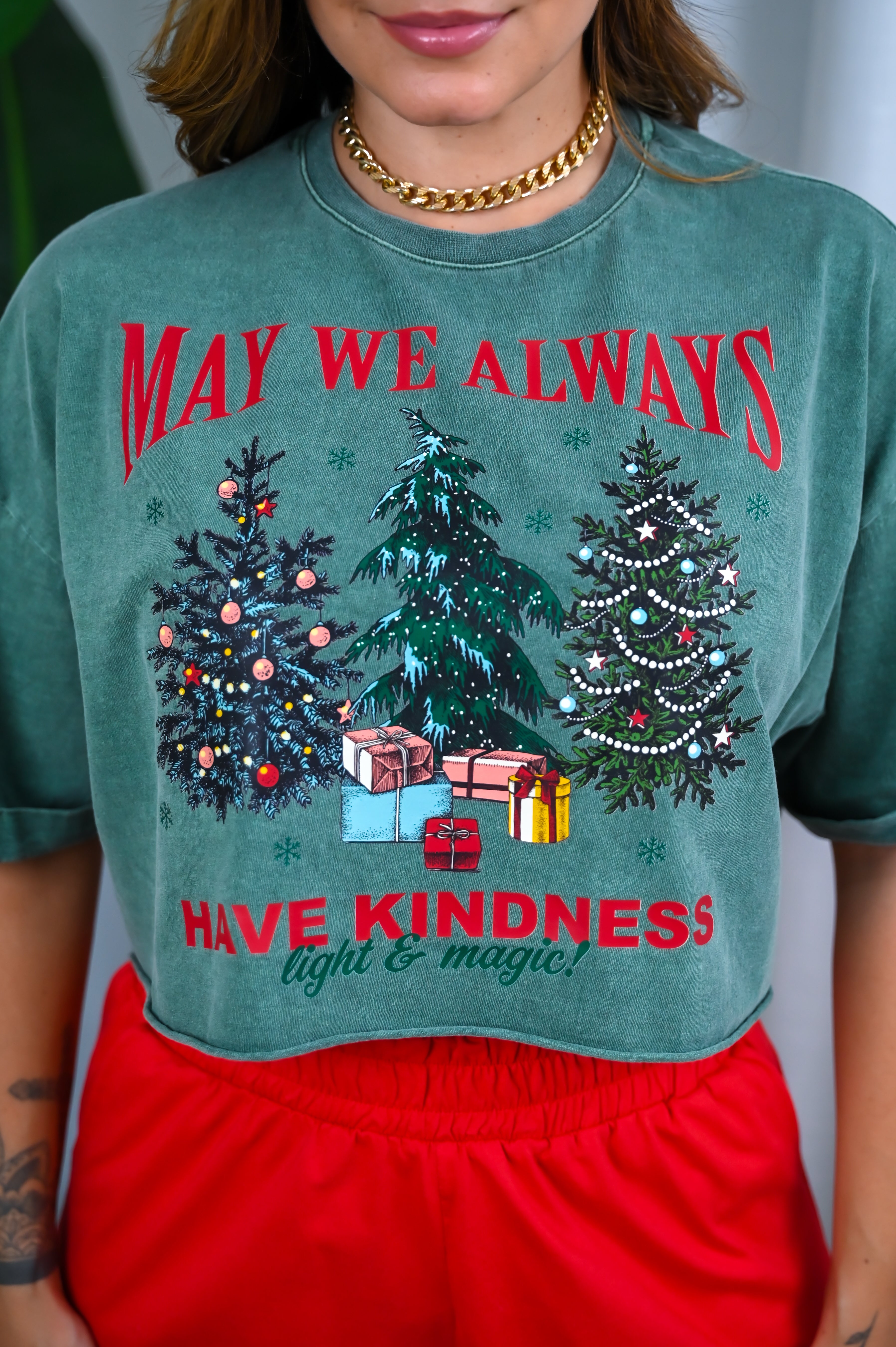 Blusa Cropped Kindness