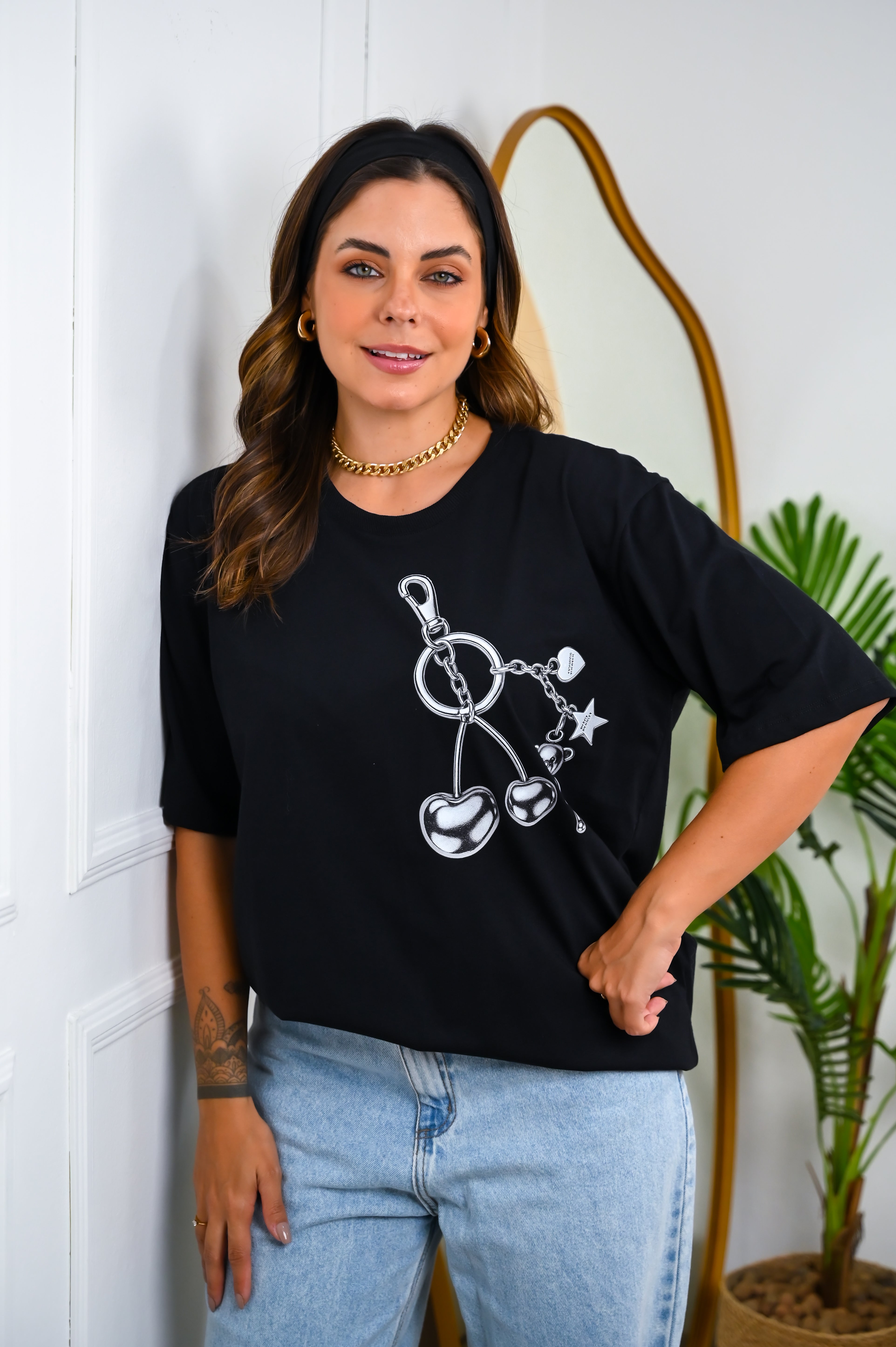 Camiseta Oversized  KeyChain Bear