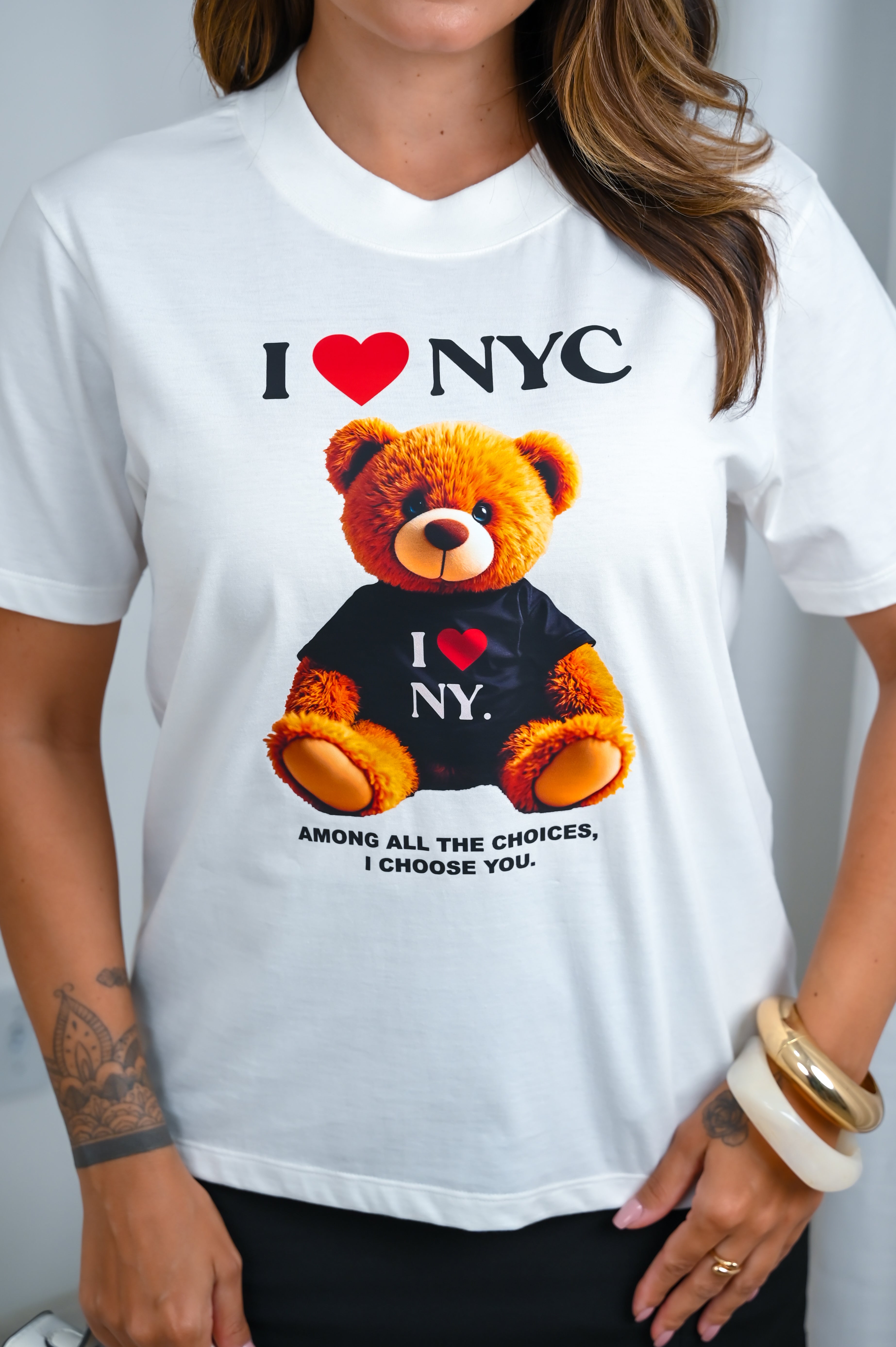 Blusa Bear NYC