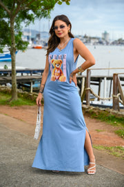 Vestido Regata Candy Teddy