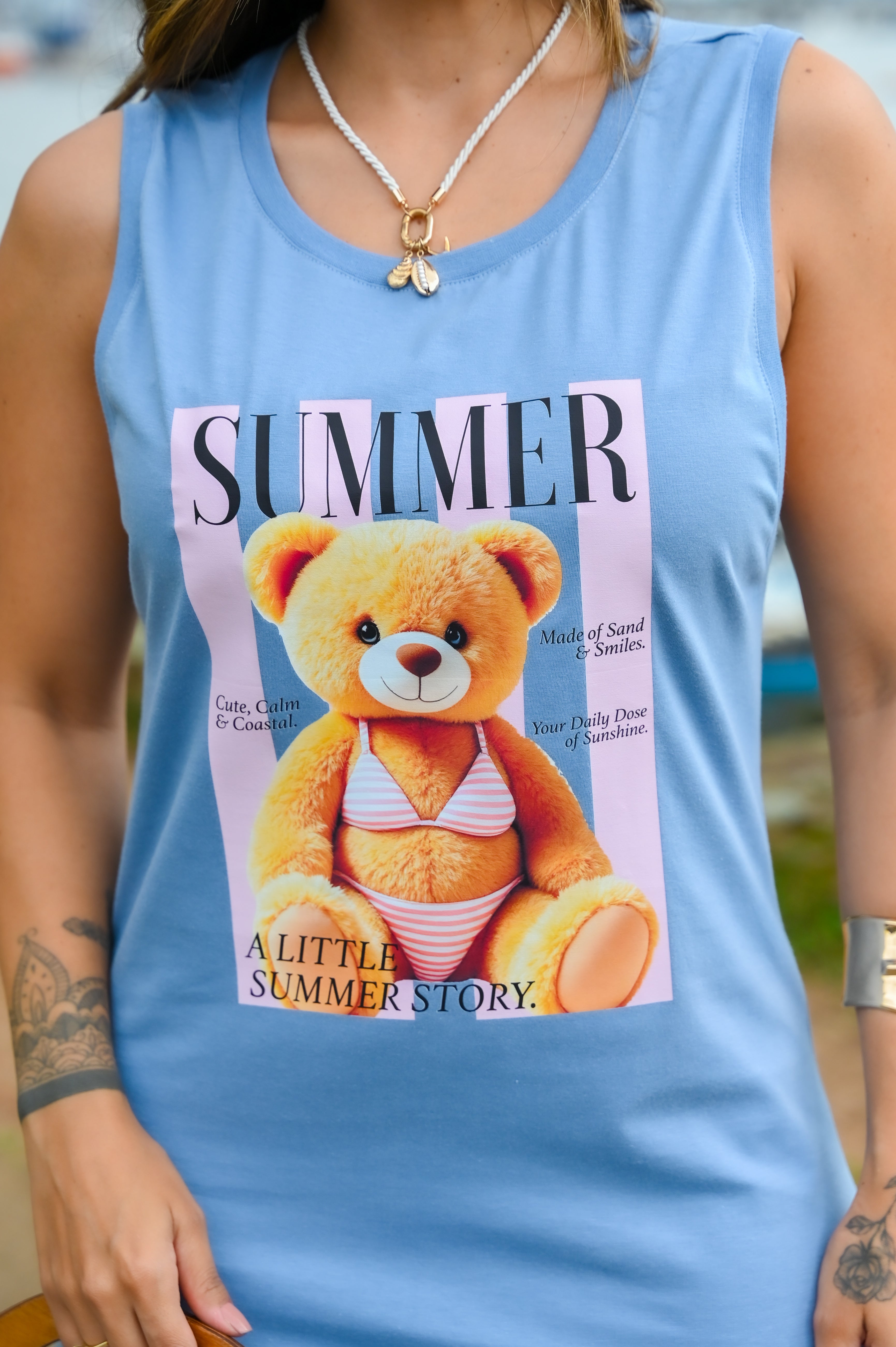 Vestido Regata Candy Teddy