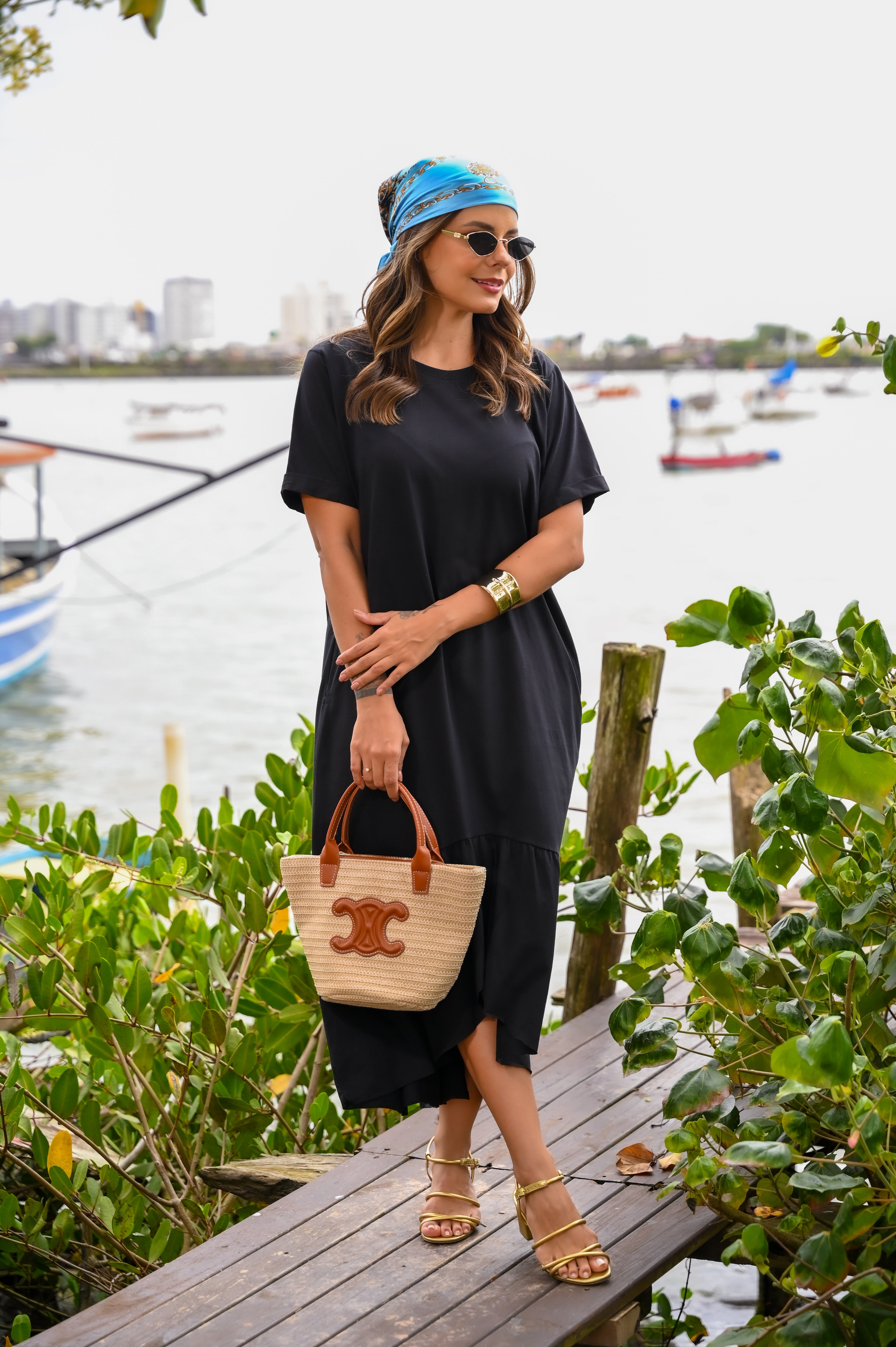 Vestido Midi Básico Samantha