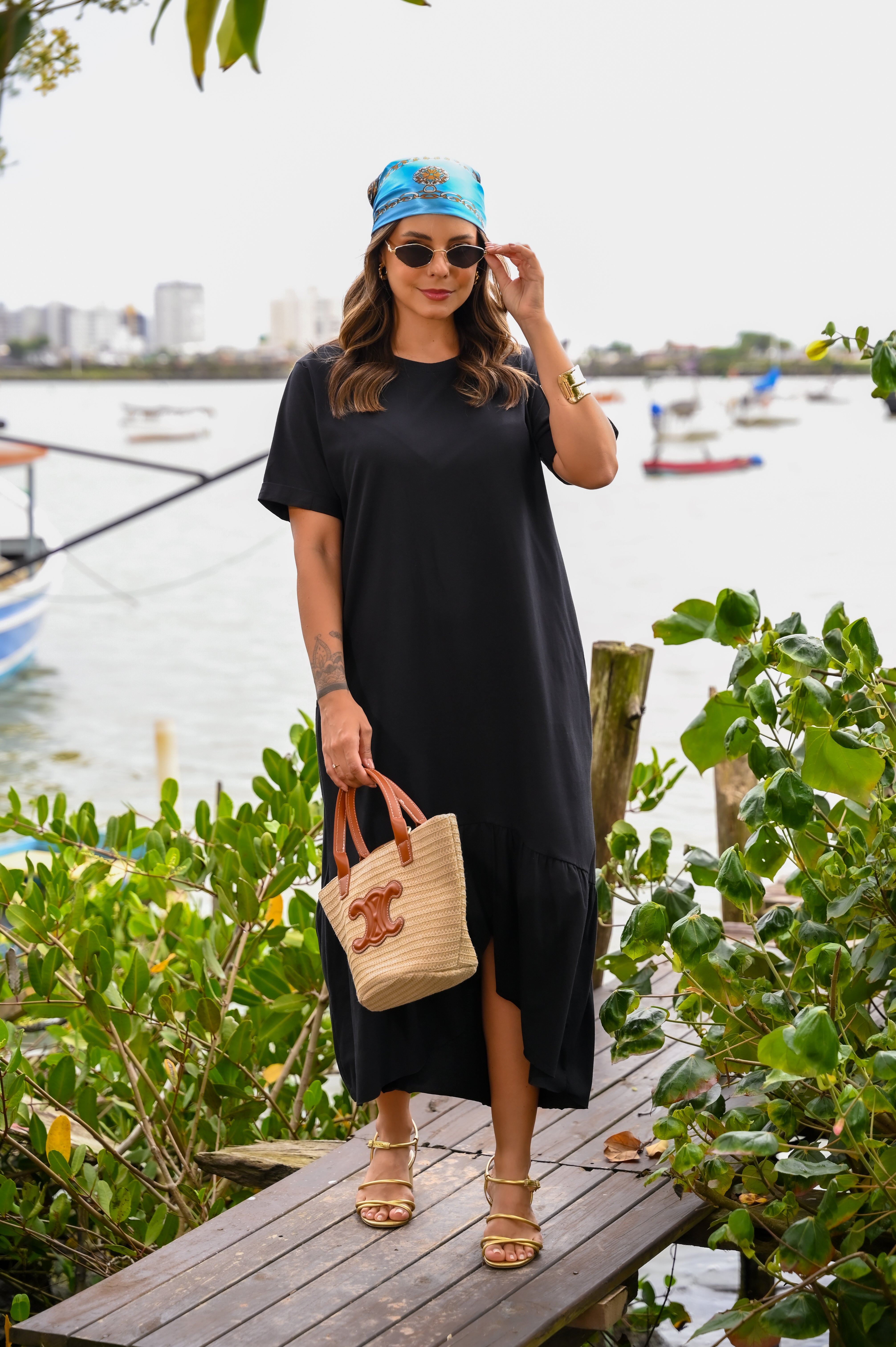 Vestido Midi Básico Samantha