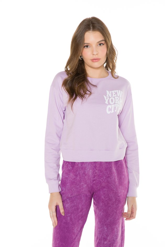 Blusa Moletinho algodão NYC