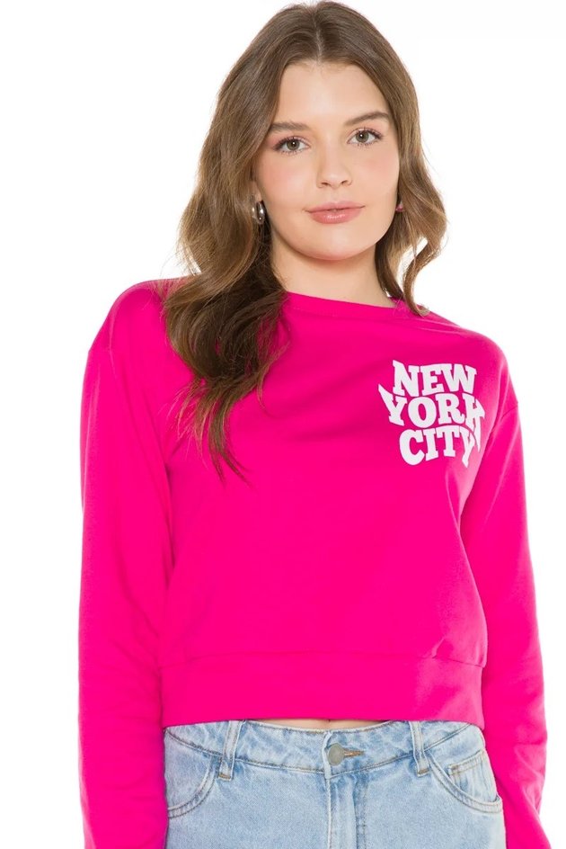 Blusa Moletinho algodão NYC