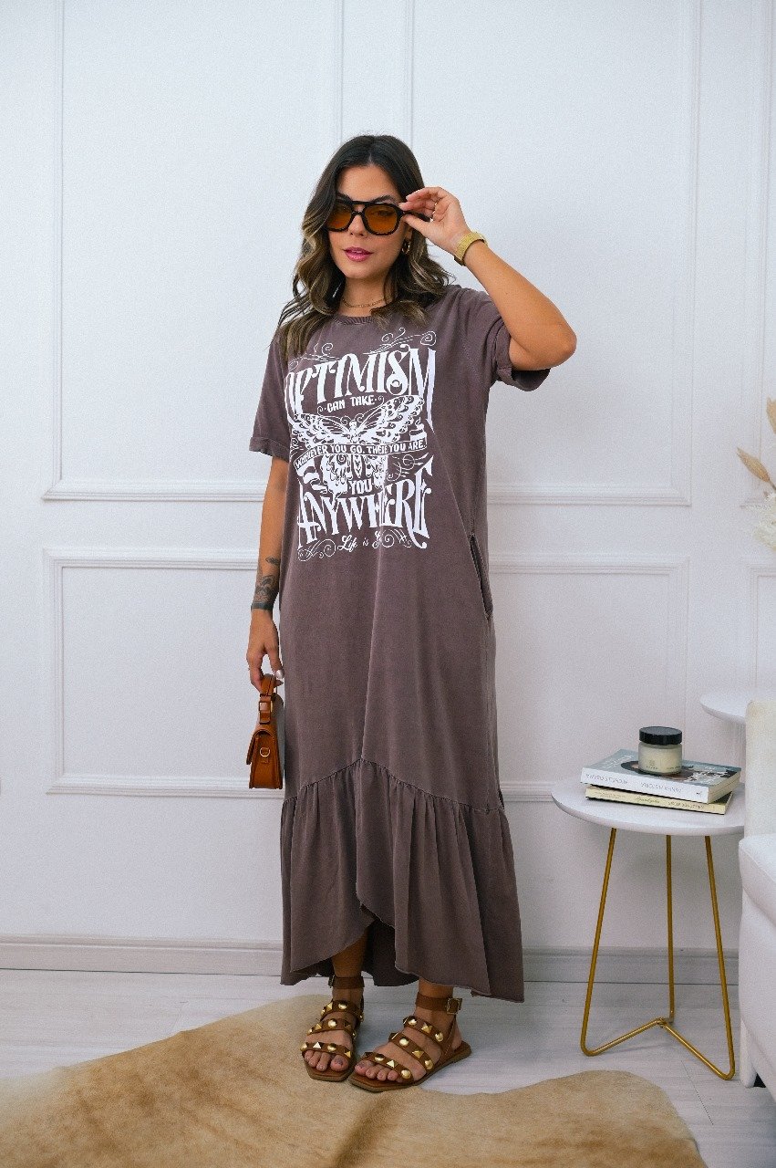 Vestido midi Juliana