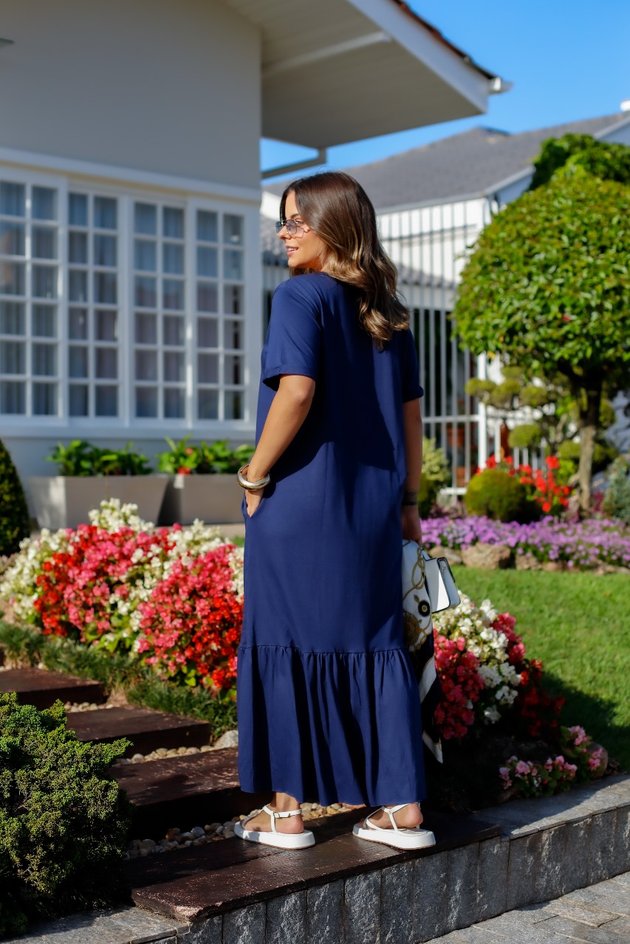 Vestido Midi Básico Samantha