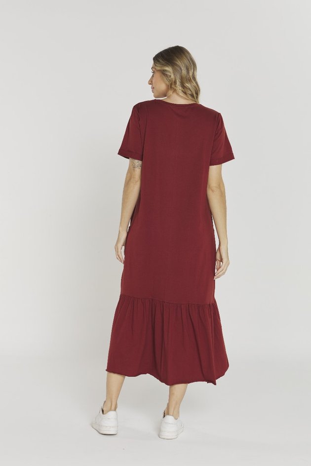 Vestido Midi Básico Samantha