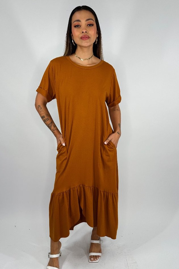 Vestido Midi Básico Samantha