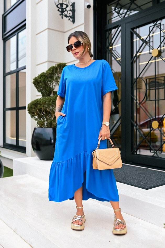 Vestido Midi Básico Samantha