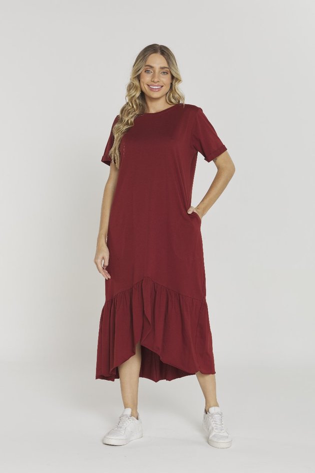 Vestido Midi Básico Samantha