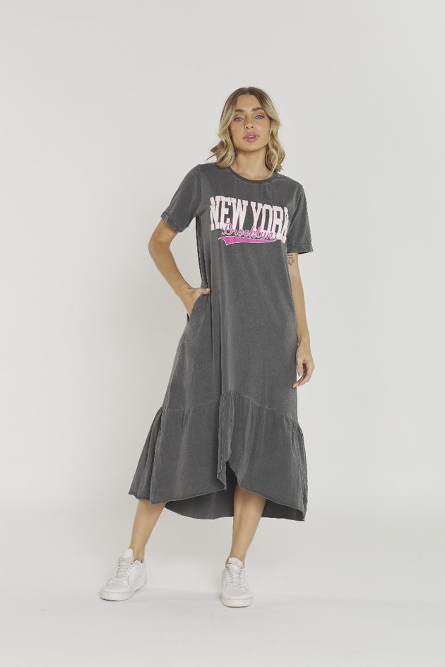 Vestido Babado Abigail