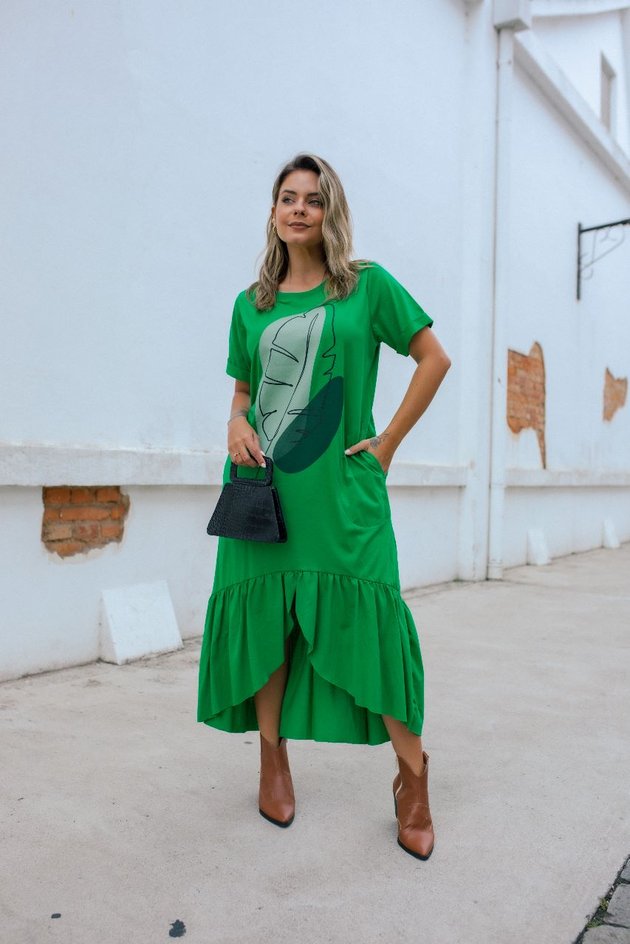 Vestido Midi Brigitte