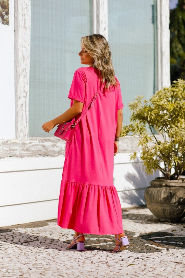 Vestido Midi Básico Samantha