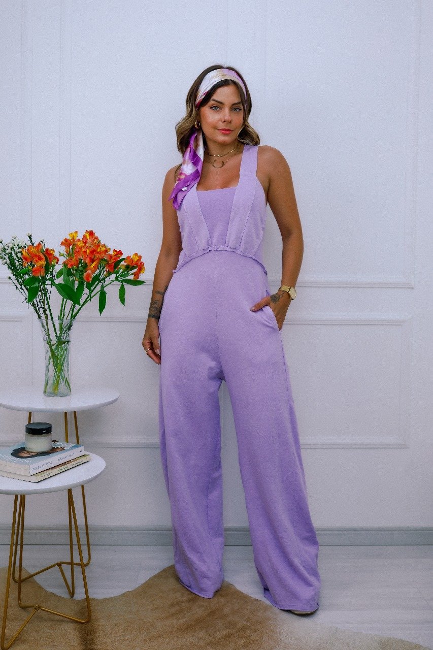 Macacão Jardineira Bella