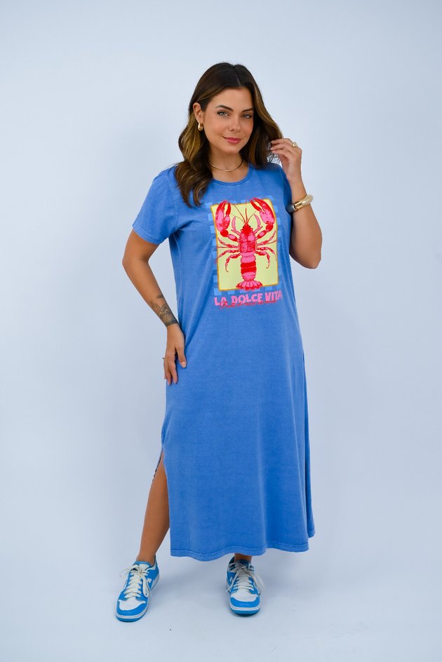 Vestido La Dolce Vita Lobster