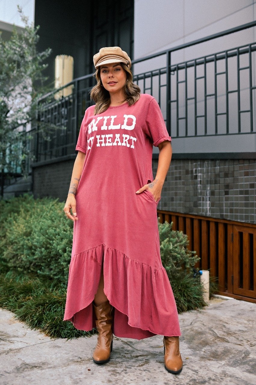 Vestido Midi Wild Elizabeth