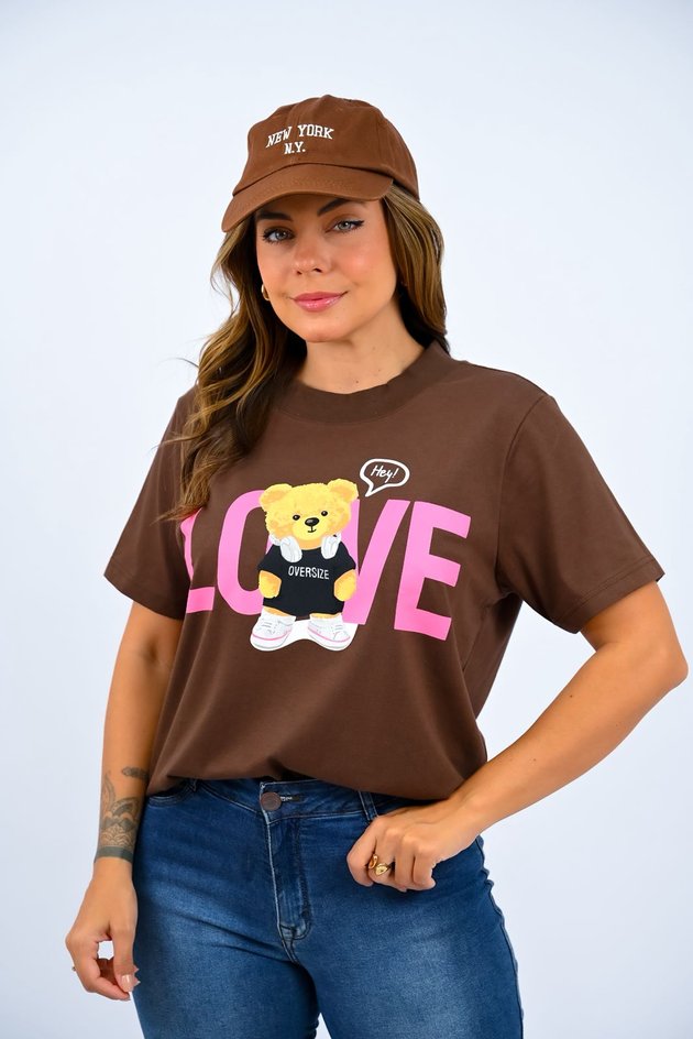 Baby look  LOVE Teddy Bear