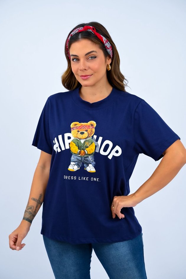 Blusa Hip Hop Teddy Bear